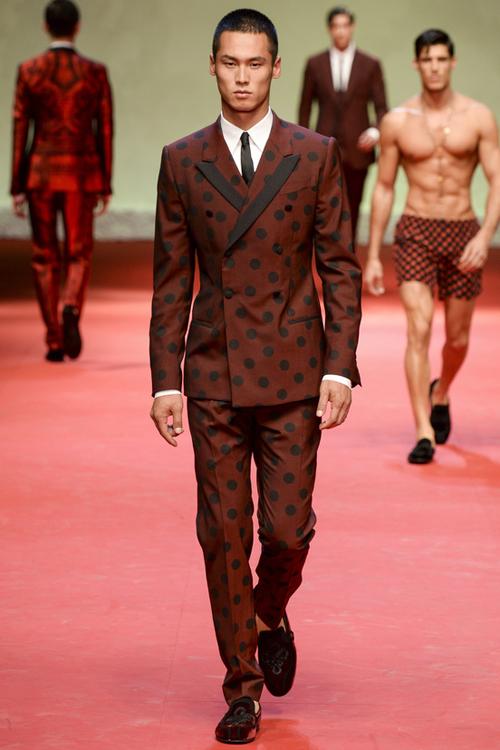 D&G2015春夏男装 又揭中国鲜肉男模新面孔